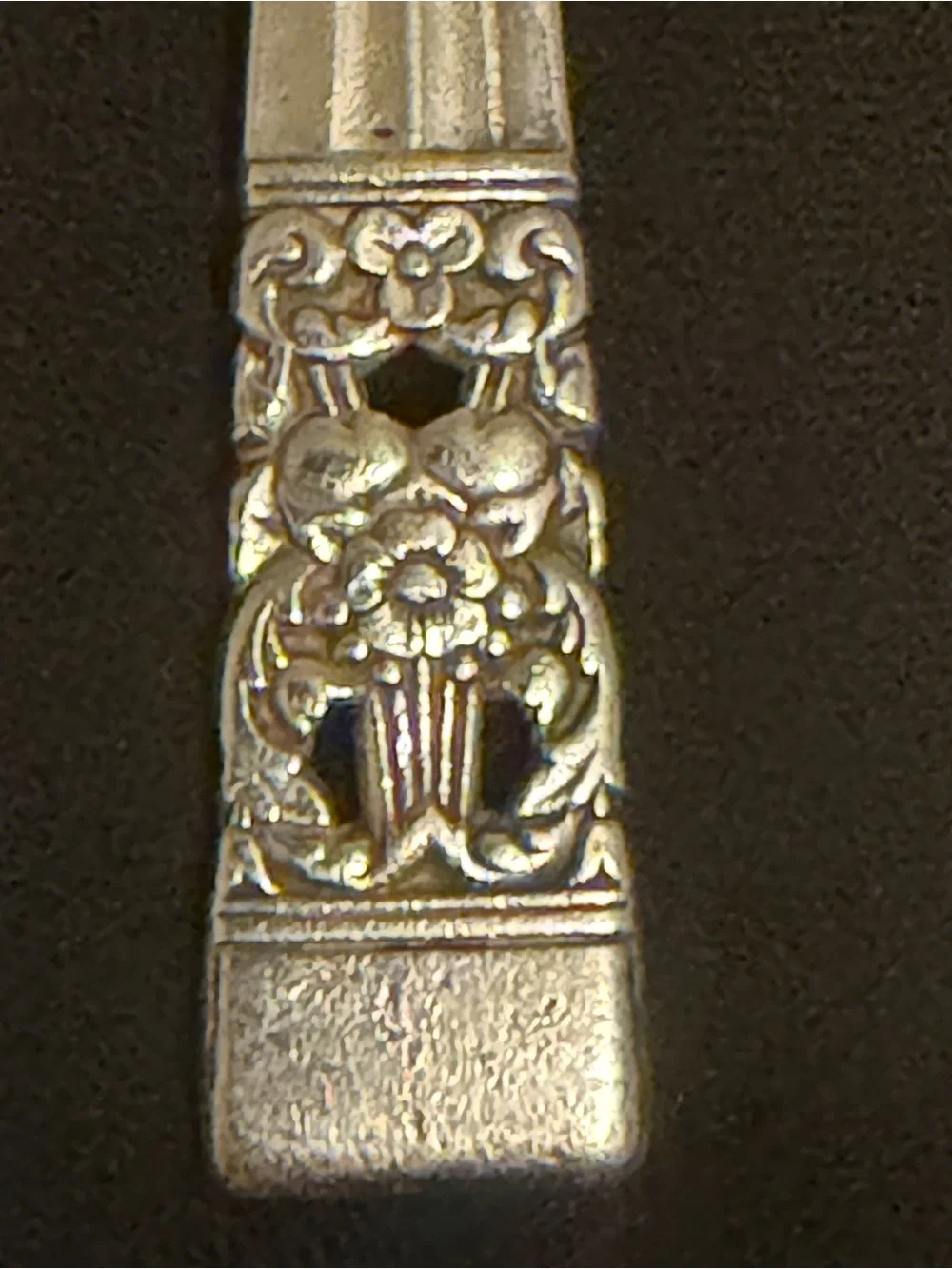 Vintage 1936 Oneida Silver Plate Coronation Pattern 6” Teaspoon (2)